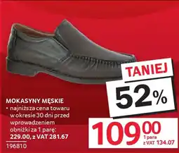Selgros MOKASYNY MĘSKIE oferta