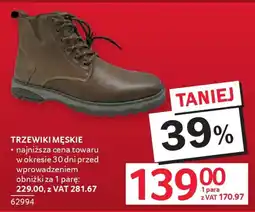 Selgros TRZEWIKI MĘSKIE oferta