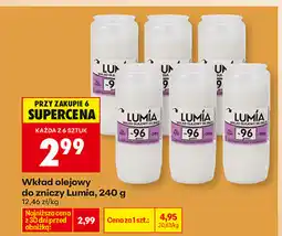 Biedronka Wkład olejowy do zniczy Lumia oferta
