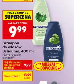 Biedronka Szampon do włosów Schauma oferta