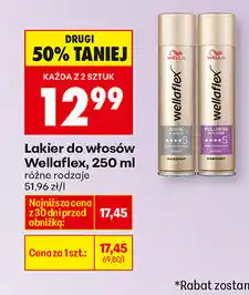 Biedronka Lakier do włosów Wellaflex oferta