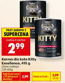 Biedronka Karma dla kota Kitty Excellence oferta