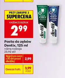 Biedronka Pasta do zębów Dentix oferta
