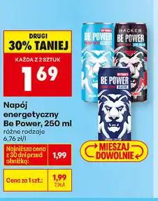 Biedronka Napój Be Power oferta