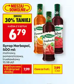 Biedronka Syrop Herbapol oferta