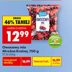 Biedronka Owocowy mix Mroźna Kraina oferta