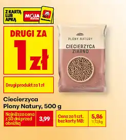 Biedronka Ciecierzyca Plony Natury oferta