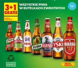 Biedronka Wszystkie piwa w butelkach zwrotnych oferta