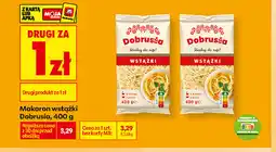 Biedronka Makaron wstążki Dobruśia oferta