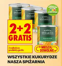 Biedronka Wszystkie kukurydze Nasza Spiżarnia oferta