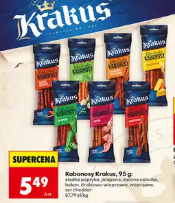 Biedronka Kabanosy Krakus oferta