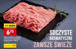 Biedronka Mięso mielone z łopatki wieprzowej i wołowiny Kraina Mięs oferta