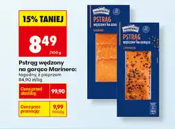Biedronka Pstrąg wędzony na gorąco Marinero: łagodny, z pieprzem oferta