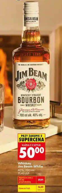 Whiskey Jim Beam White