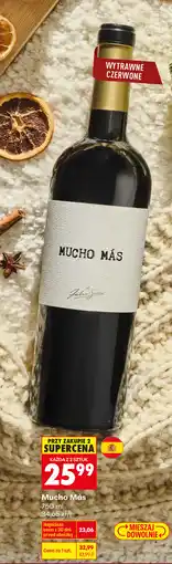Biedronka Mucho Más Wino Wytrawne Czerwone oferta