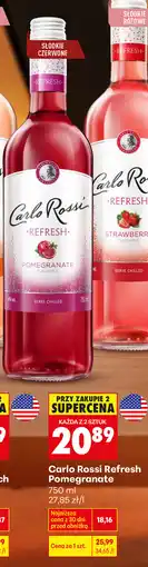 Biedronka Carlo Rossi Refresh Pomegranate oferta