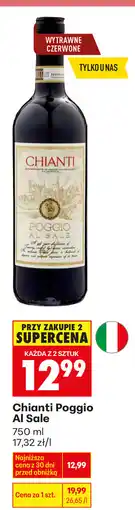 Biedronka wino Chianti Poggio Al Sale oferta