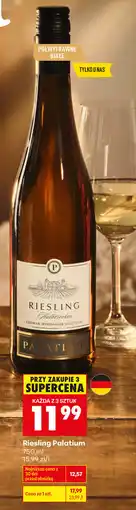 Biedronka Riesling Palatium oferta