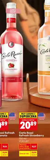 Biedronka Carlo Rossi Refresh Strawberry oferta