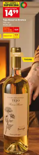 Biedronka wino Tejo Reserva Branco oferta