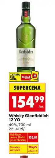 Biedronka Whisky Glenfiddich 12 YO oferta