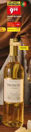 Biedronka Monte da Serra wino Półwytrawne Białe oferta