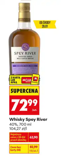 Biedronka Whisky Spey River oferta