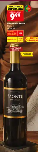 Biedronka Monte da Serra wino Półwytrawne Czerwone oferta