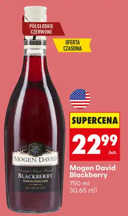 Biedronka wino Mogen David Blackberry oferta