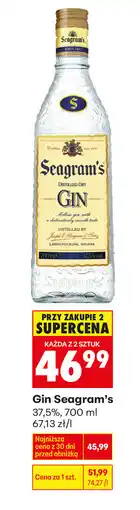 Biedronka Gin Seagram’s oferta