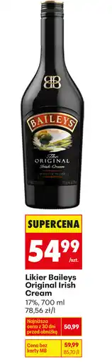 Biedronka Likier Baileys Original Irish Cream 17% oferta