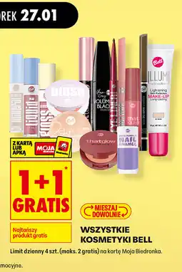 Biedronka Wszystkie kosmetyki Bell oferta