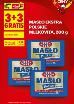 Biedronka Masło Ekstra Polskie Mlekovita oferta