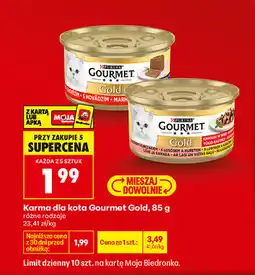 Biedronka Gourmet Gold karma dla kota oferta
