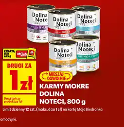 Biedronka Dolina Noteci karma mokra oferta