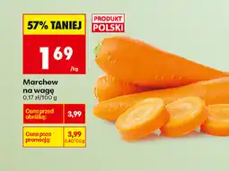 Biedronka Marchew na wagę oferta