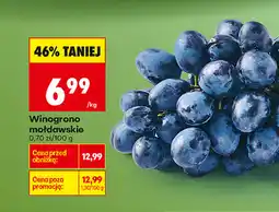 Biedronka Winogrono mołdawskie oferta