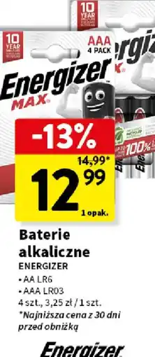 Intermarche Energizer Baterie alkaliczne oferta