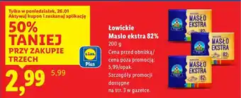 Łowickie Masło ekstra 82%