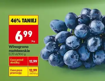 Biedronka Winogrona mołdawskie oferta