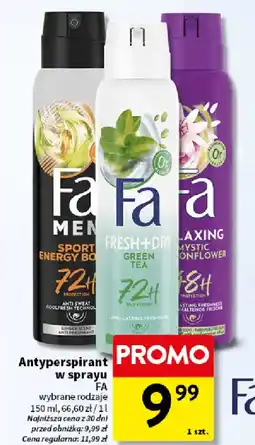 Intermarche FA Antyperspirant w sprayu oferta