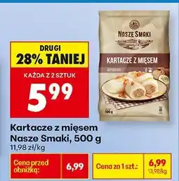 Biedronka Kartacze z mięsem oferta