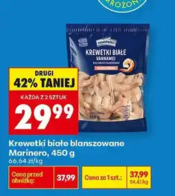 Biedronka Krewetki białe blanszowane oferta