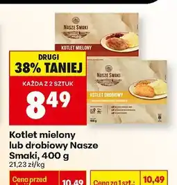 Biedronka Kotlet mielony lub drobiowy Nasze Smaki oferta
