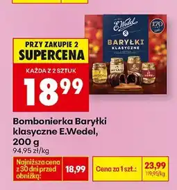 Biedronka Bombonierka Baryłki klasyczne E.Wedel oferta
