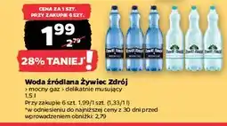 Netto Woda delikatnie musująca Żywiec Zdrój oferta