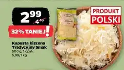 Netto Kapusta kiszona Tradycyjny Smak oferta