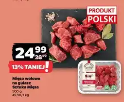 Netto Mięso wołowe na gulasz Sztuka Mięsa Netto oferta