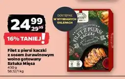 Netto Filet z piersi kaczki sosem żurawinowym wolno gotowany Sztuka Mięsa Netto oferta