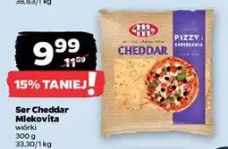 Netto Ser cheddar wiórki Mlekovita oferta